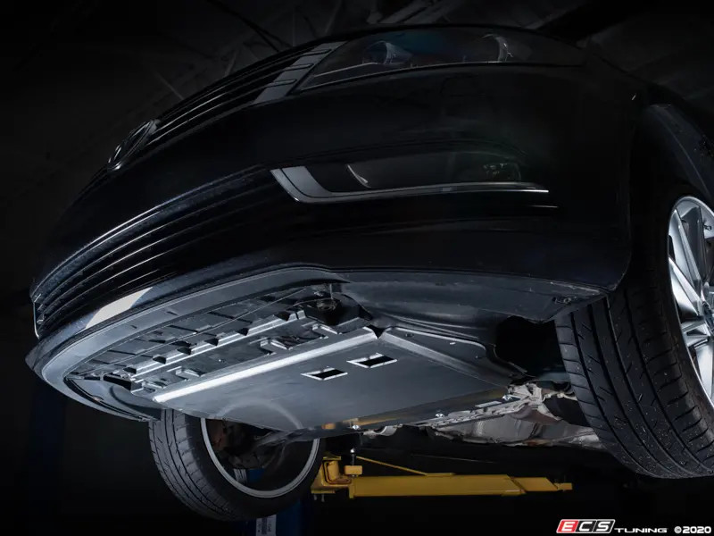 ECS Tuning Aluminum Street Shield Skid Plate Kit - B6 Passat / CC