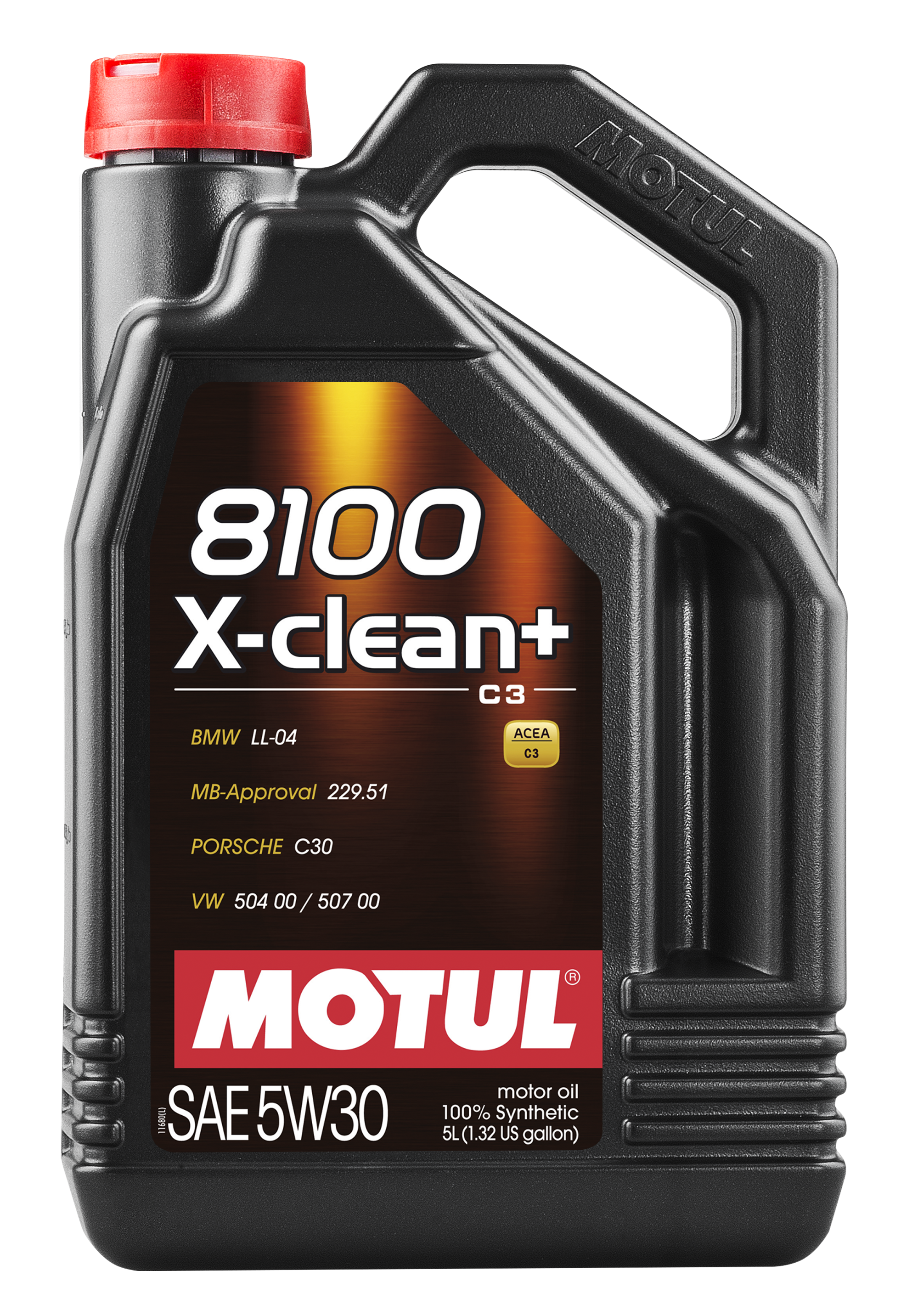 Motul 8100 X-CLEAN+ 5W-30 5ltr - EA888.3 / EA888.4 (2.0T) / EA839 (2.5T)