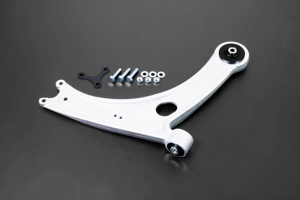 Hardrace Front Lower Control Arm - Forged Aluminum (Pillow Ball) - 2Pcs/Set - VW Golf MK7 | MK8 | S3/RS3