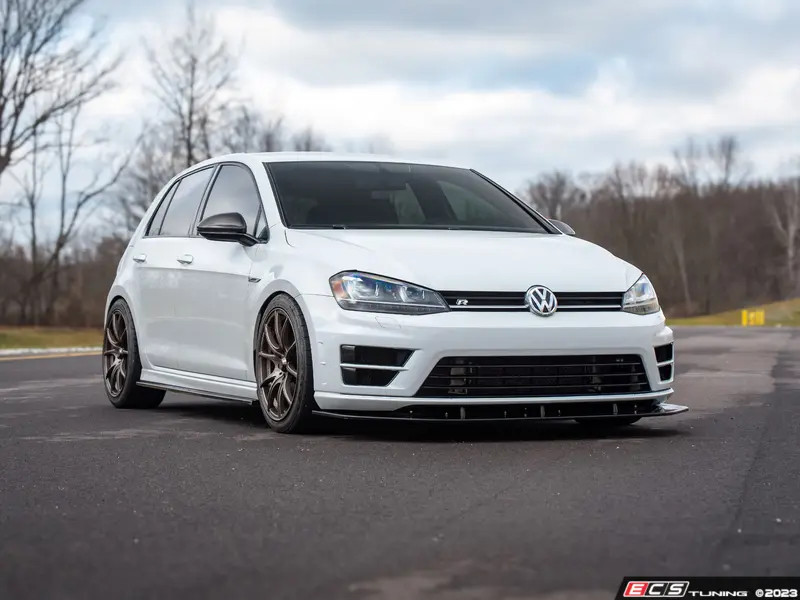 ECS Tuning MK7/MK7.5 GTI/Golf R Functional Aerodynamic Front Splitter, view 1