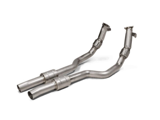Audi RS6 / RS7 / Performance (C8) | Akrapovic | Link Pipe Set (SS)