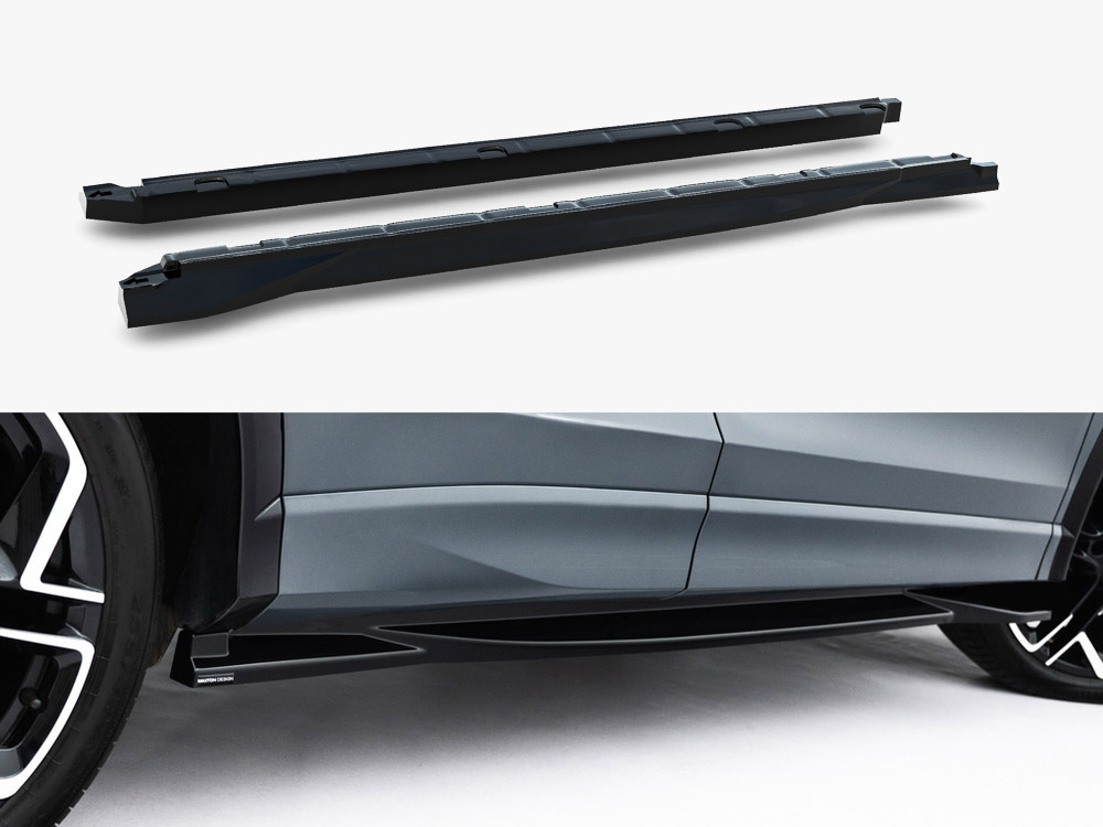 Maxton Design Side Skirt Diffusers Volkswagen Tiguan R-Line Mk3, view 1