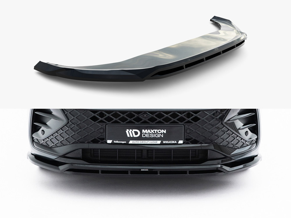 Maxton Design Front Splitter V.2 Volkswagen Tiguan R-Line Mk3, view 1