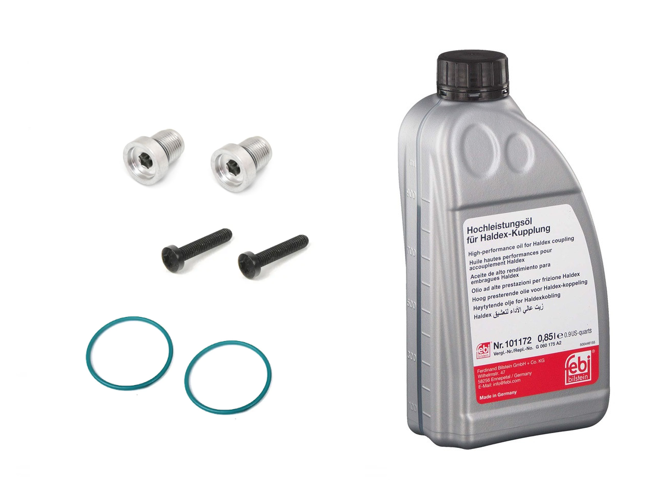 Haldex MQB-Evo VAQ Front Differential Oil Service Kit