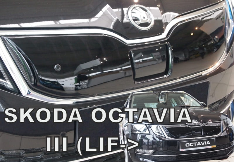 Team Heko Winter Cover - SKODA OCTAVIA III 2016 - 2020 ( Upper Grille)