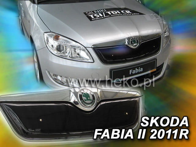 Team Heko Winter Cover - SKODA FABIA II 2010 - 2015 (Upper Grille)