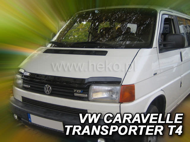 Team Heko Wind Deflector For front windscreen - VW CARAVELLE / TRANSPORTER T-4 1991 > (Mounted With Clips - Short Nose)