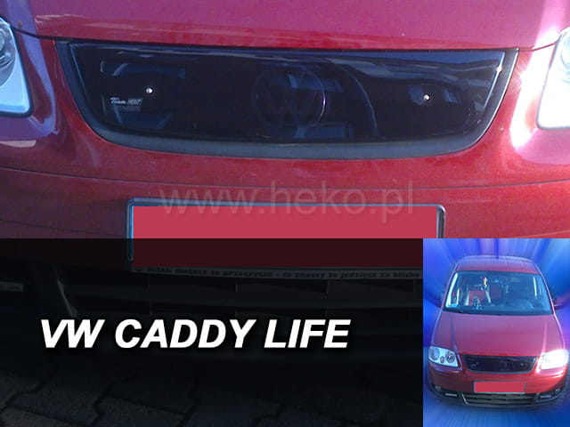 Team Heko Winter Cover - VW CADDY LIFE III 2004 - 2010 (Upper Grille), view 1