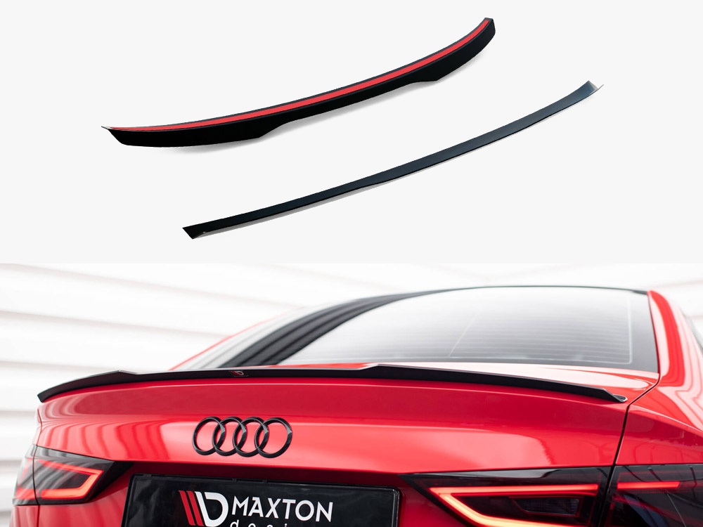 Maxton Design Spoiler CAP Audi A3 / A3 S-Line / S3 / RS3 Saloon 8V