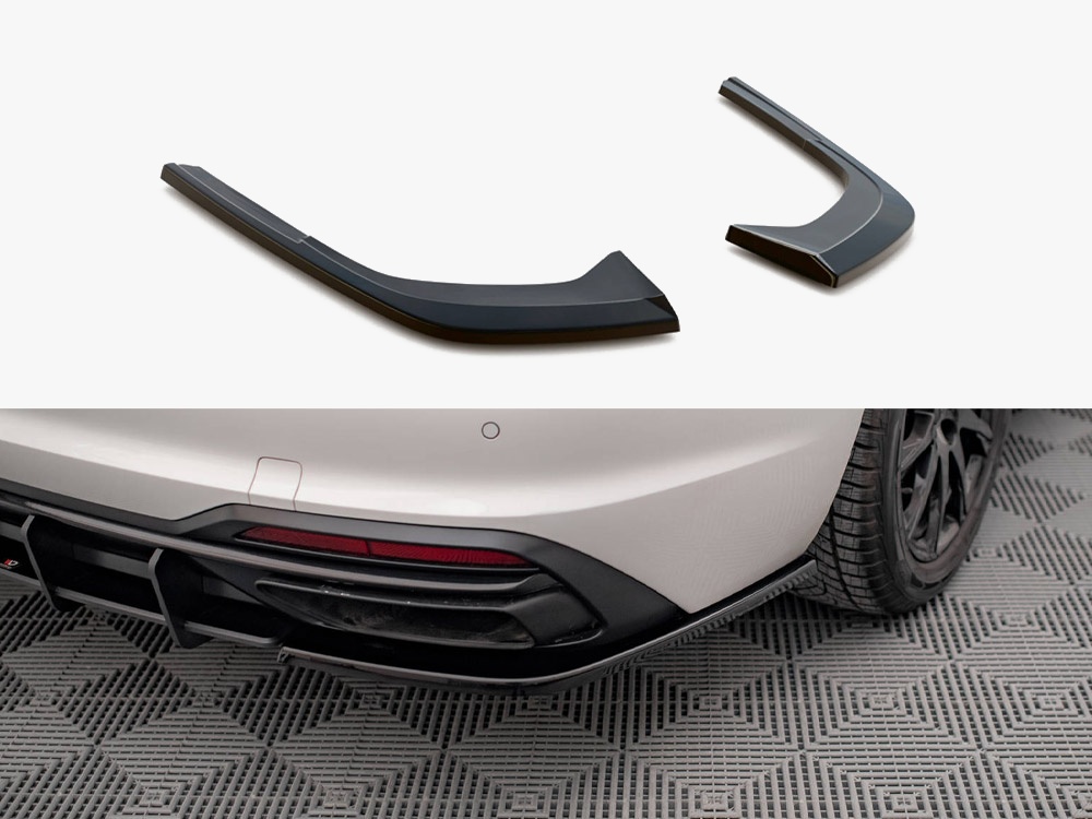 Maxton Design Rear Side Splitters - Audi A4 B9 Facelift