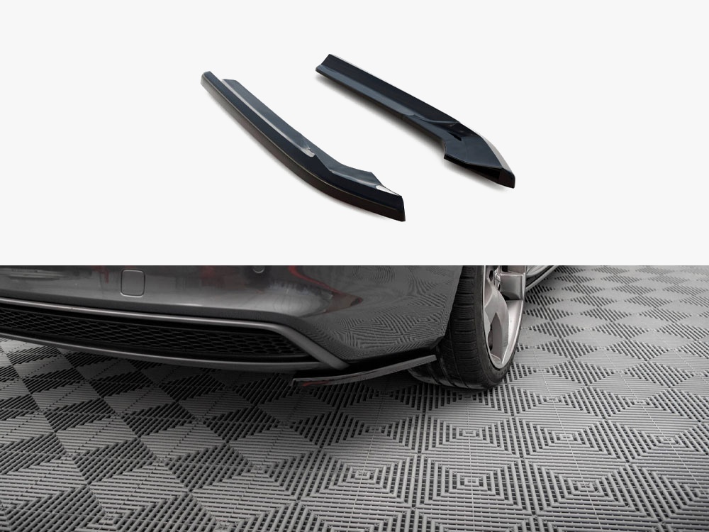 Maxton Design Rear Side Splitters V.2 - Audi A4 S-Line Avant B8 Facelift, view 1