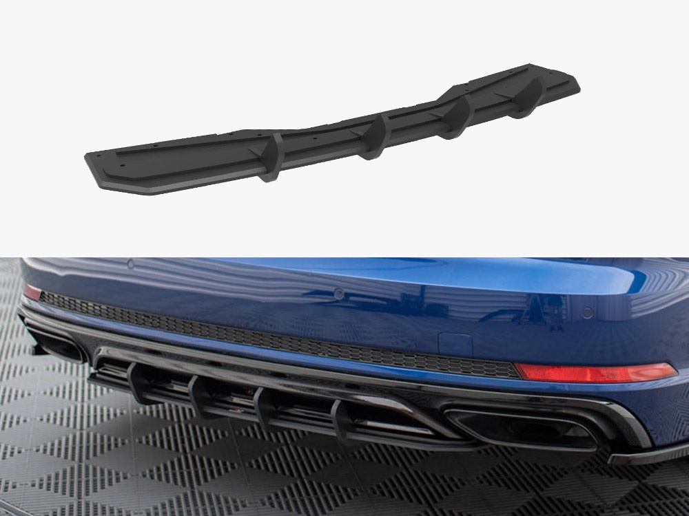 Maxton Design Street PRO Rear Diffuser Audi A4 Competition B9, view 1