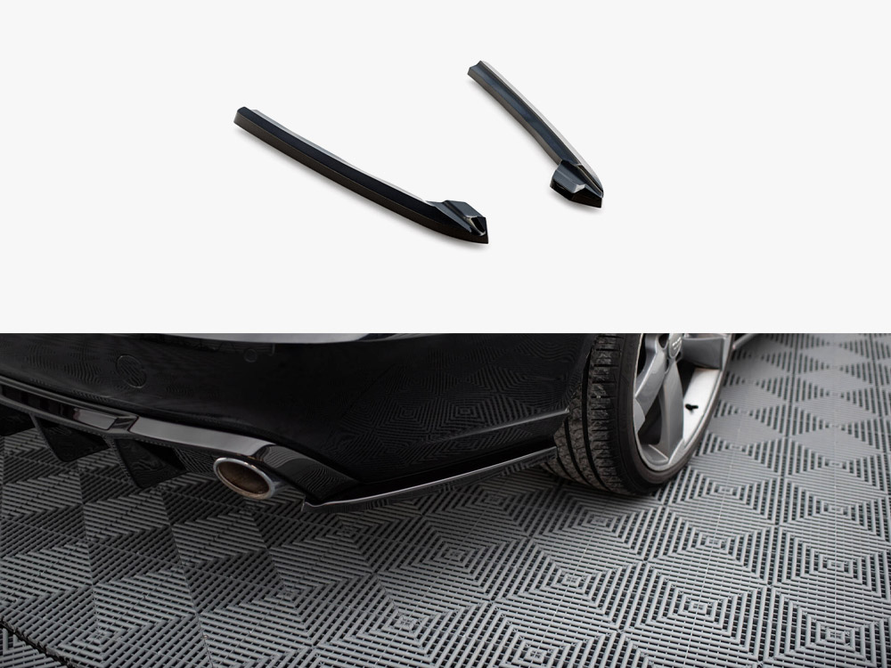 Maxton Design Rear Side Splitters V.3 Audi A6 Avant / Sedan C7, view 1