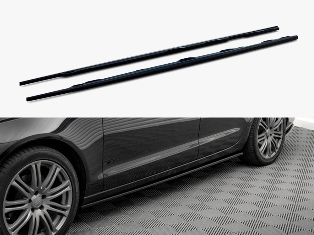 Maxton Design Side Skirts Diffusers V.2 Audi A6 C7, view 1