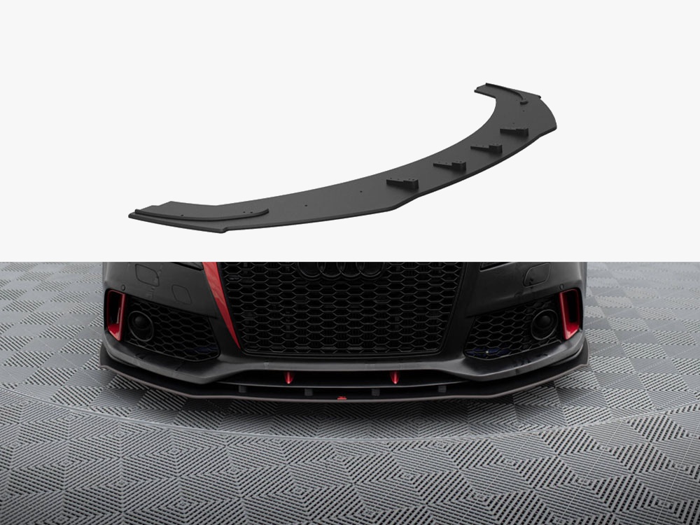 Maxton Design Street PRO Front Splitter Audi A7 RS7 Look C7, view 1
