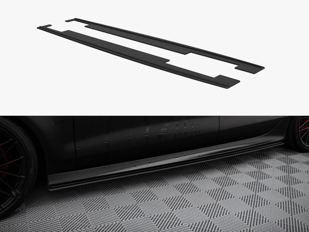 Maxton Design Street PRO Side Skirts Diffusers Audi A7 RS7 Look C7, view 1