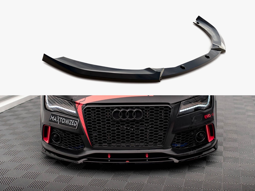 Maxton Design Front Splitter Audi A7 RS7 Look C7, view 1