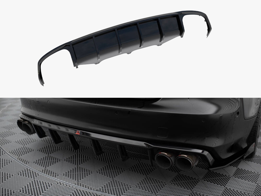 Maxton Design Rear Valance Audi S7 C7, view 1