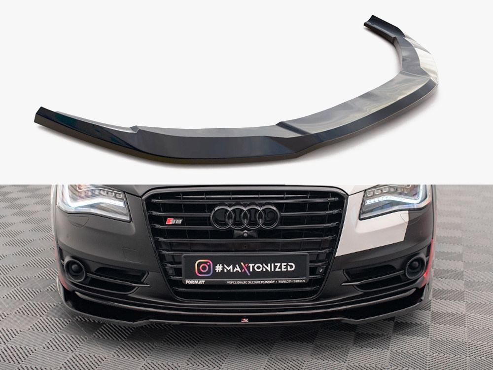 Maxton Design Front Splitter V.1 Audi S8 D4, view 1