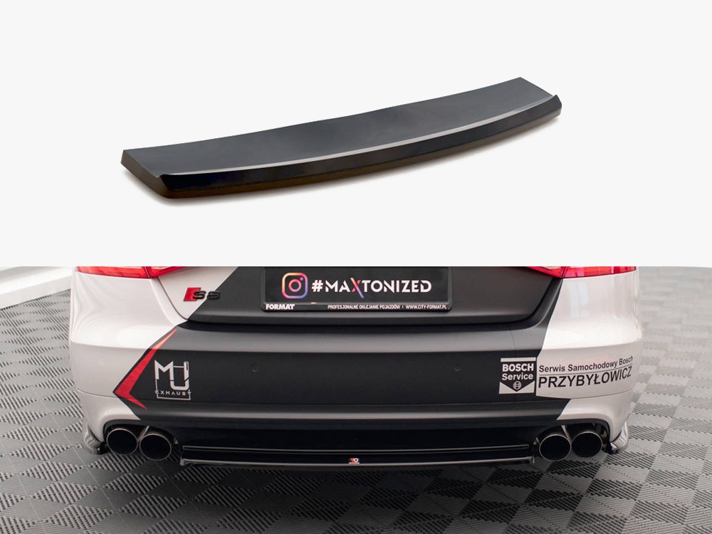 Maxton Design Central Rear Splitter Audi S8 D4, view 1