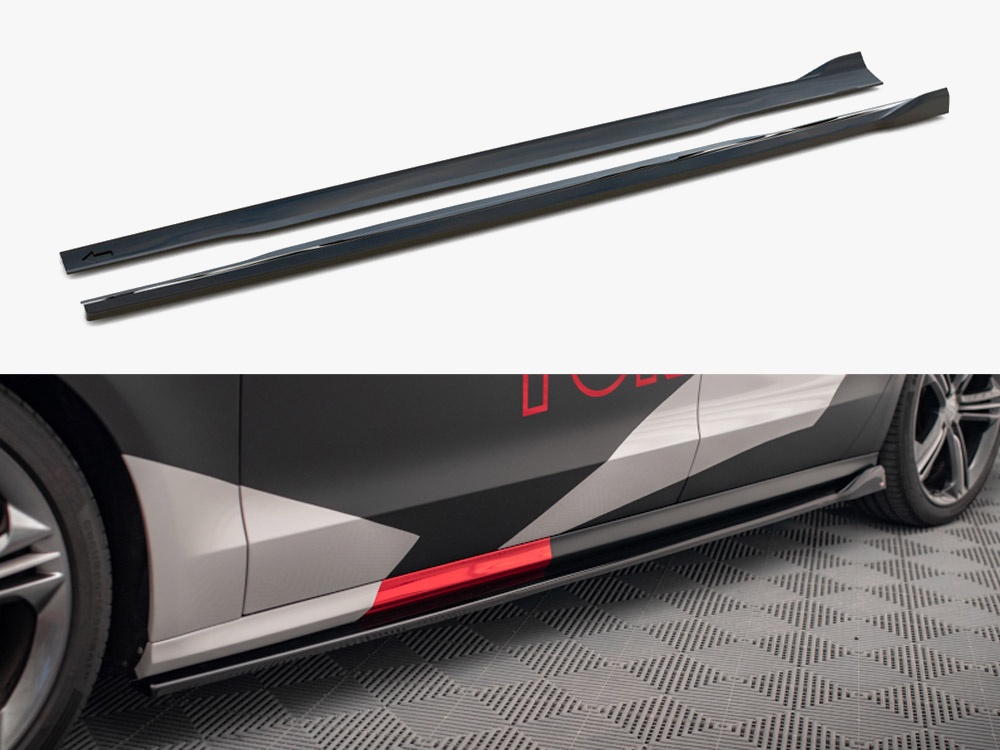 Maxton Design Side Skirts Diffusers V.2 Audi S8 D4, view 1