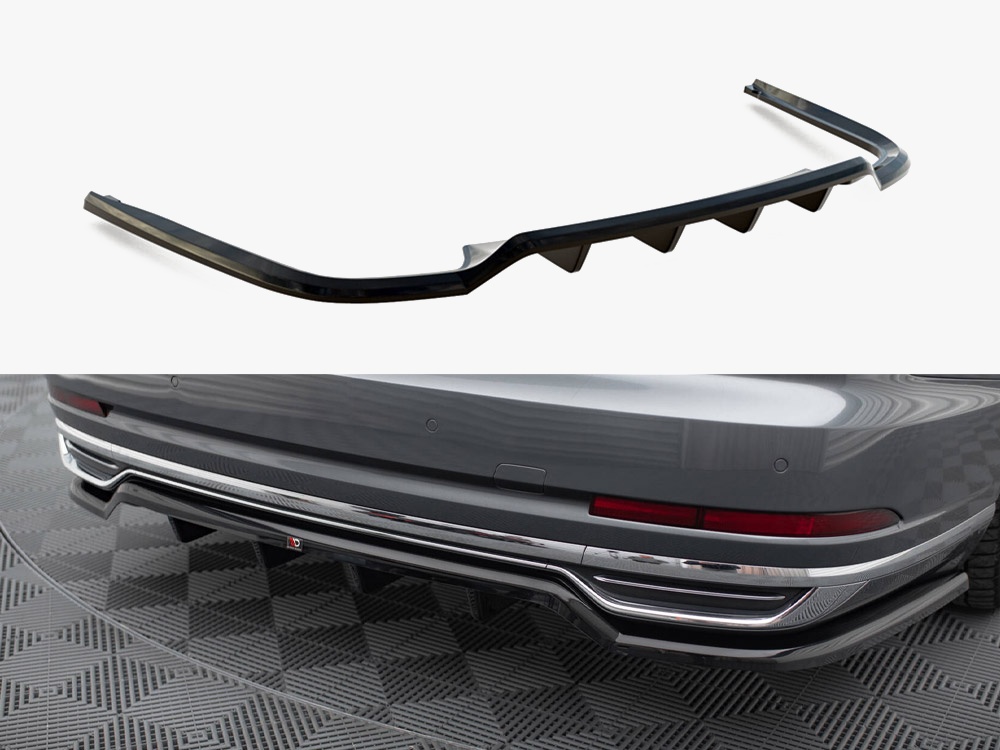 Maxton Design Central Rear Splitter (Vertical Bars) Audi A8 D5, view 1