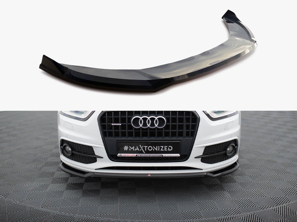 Maxton Design Front Splitter V.2 Audi Q3 S-Line 8U, view 1