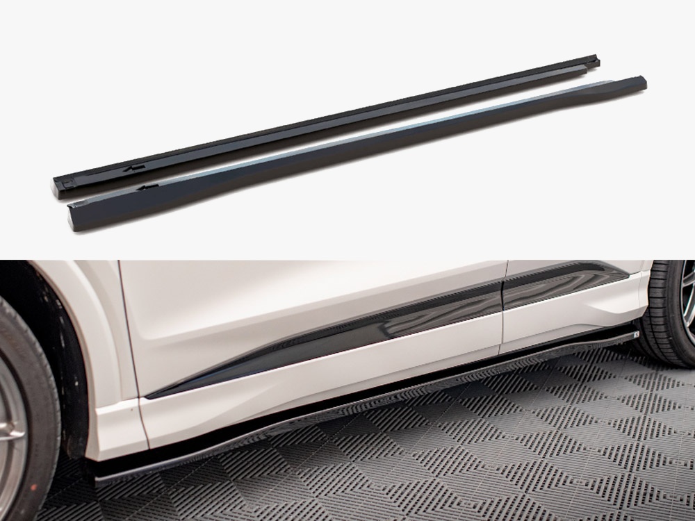 Maxton Design Side Skirts Diffusers Audi Q4 e-Tron Sportback Mk1, view 1
