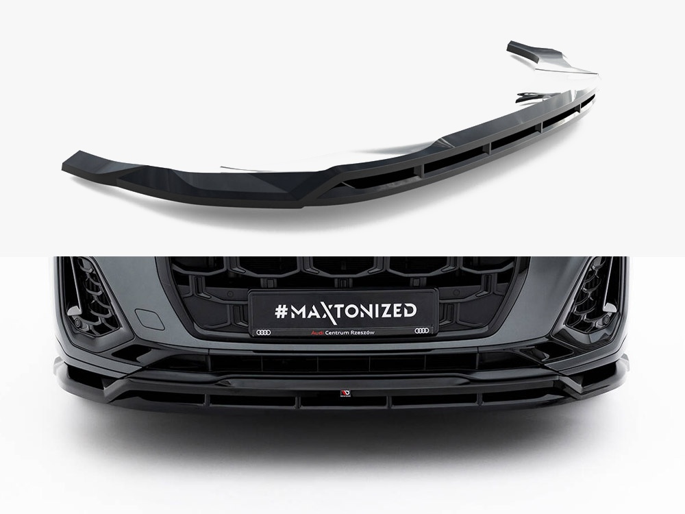 Maxton Design Front Splitter Audi Q7 S-Line Mk2 Facelift 2, view 1