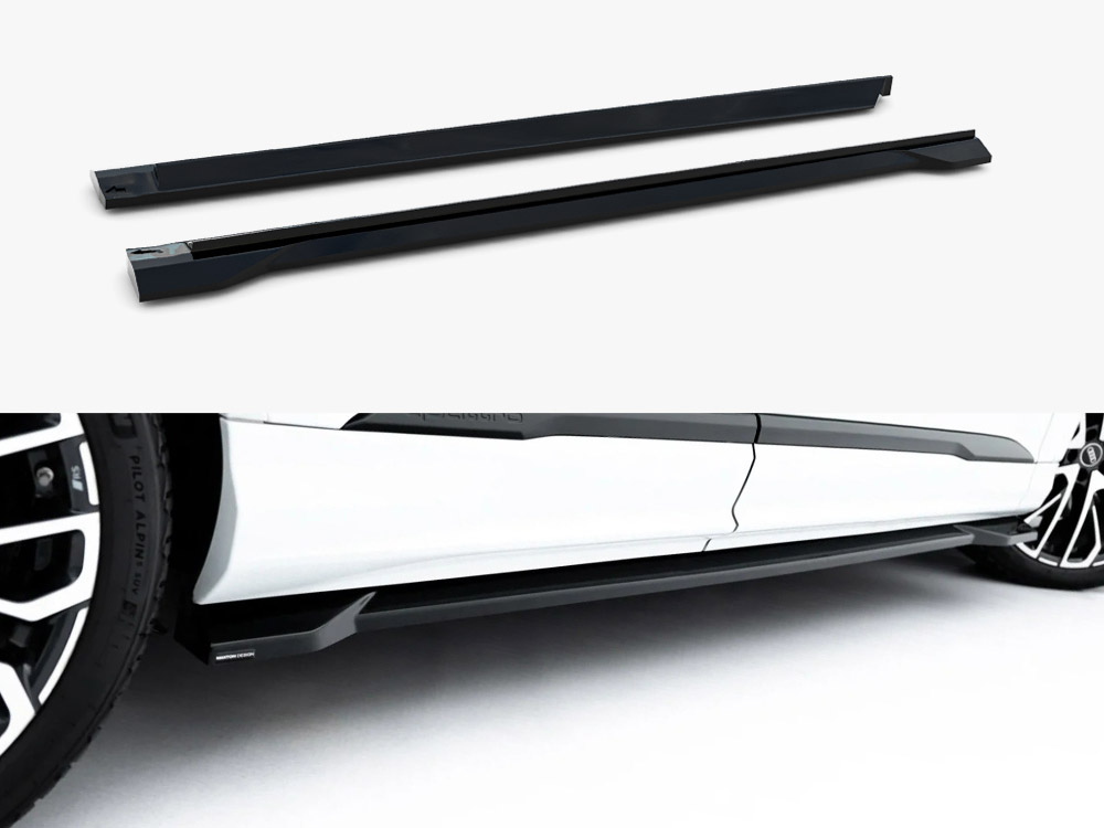 Maxton Design Side Skirt Diffusers Audi SQ7 Mk2 Facelift 2, view 1