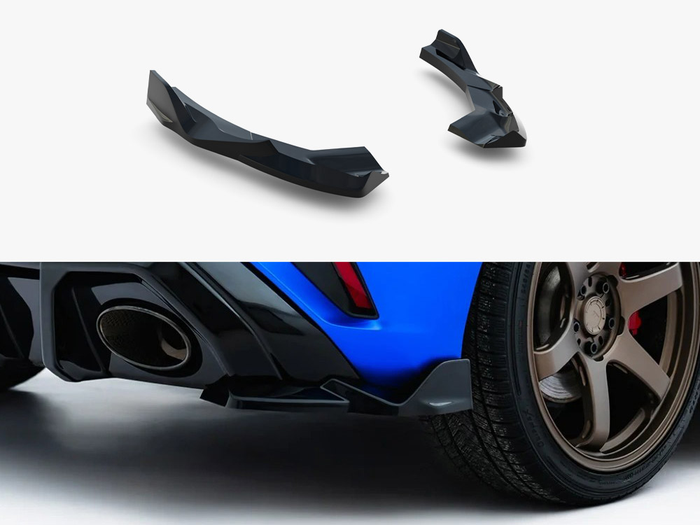Maxton Design Rear Side Splitters V.2 Audi RS3 Sportback 8Y Facelift, view 1
