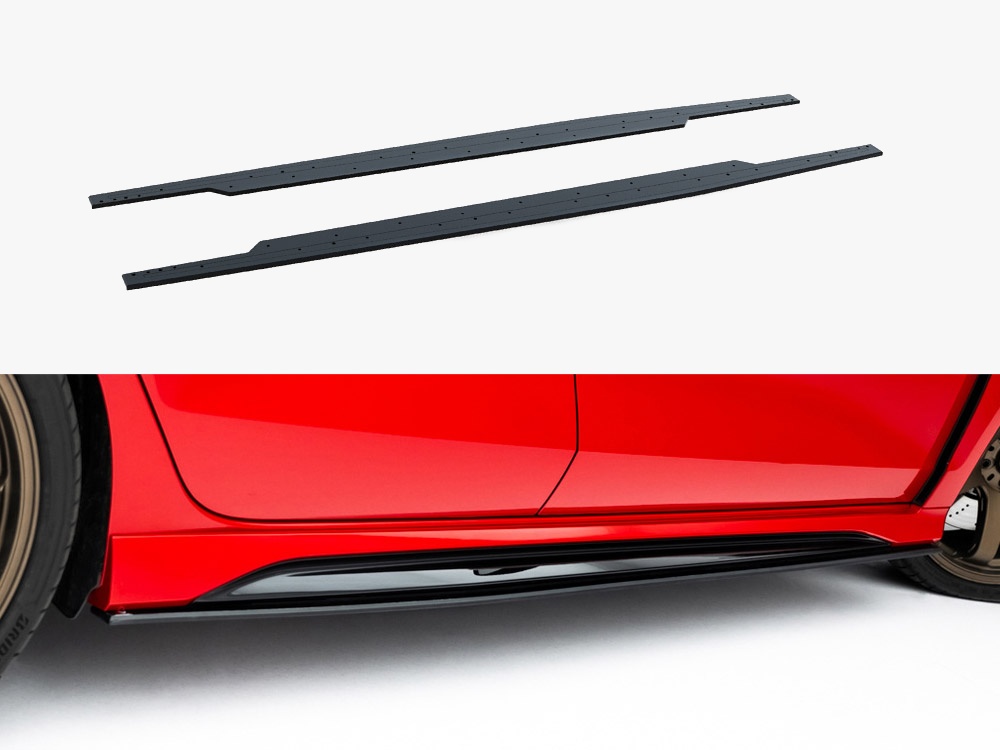 Maxton Design Street PRO Side Skirt Diffusers Audi RS3 Sedan 8Y Facelift, view 1