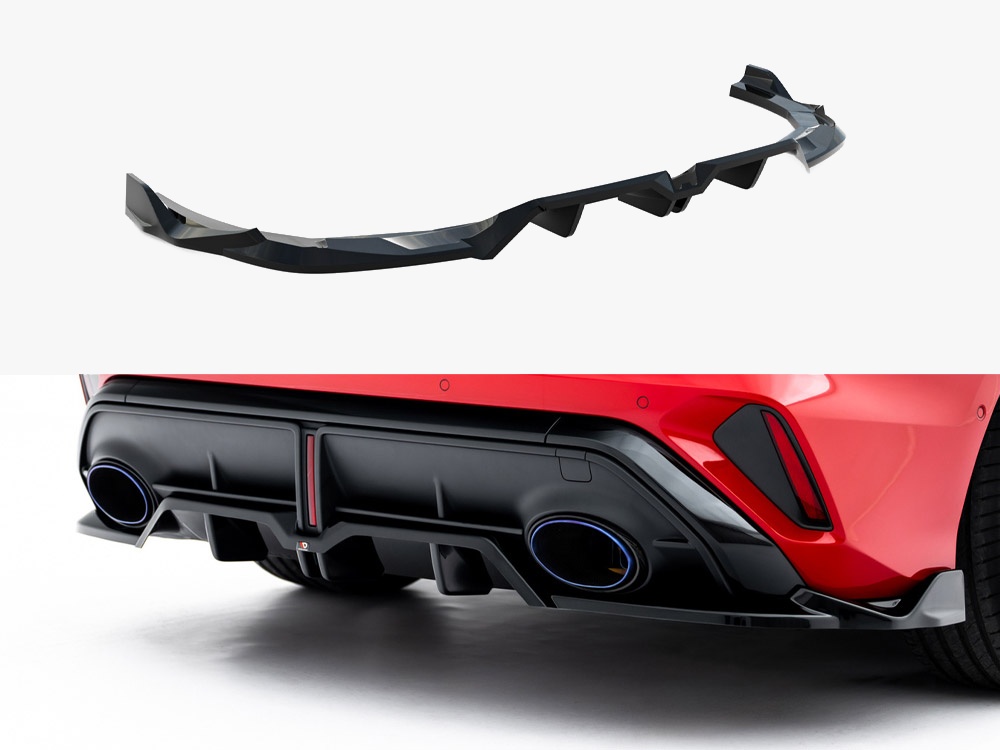 Maxton Design Rear Splitter (Vertical Bars) V.2 Audi RS3 Sedan 8Y Facelift, view 1