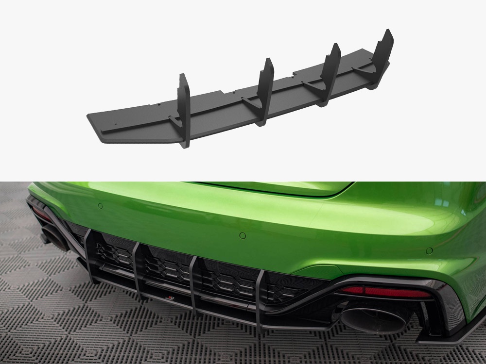 Maxton Design Street PRO Rear Diffuser Audi RS5 F5 Facelift, view 1