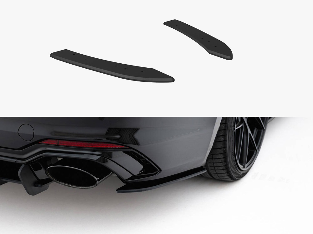 Maxton Design Street Pro Rear Side Splitters Audi RS5 Coupe / Sportback F5, view 1