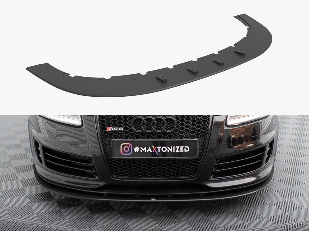Maxton Design Street PRO Front Splitter Audi RS6 Avant C6, view 1