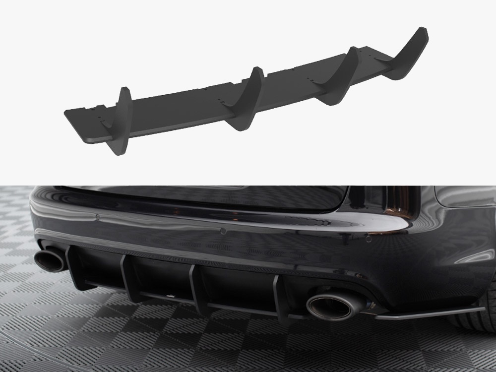 Maxton Design Street PRO Rear Diffuser Audi RS6 Avant C6, view 1