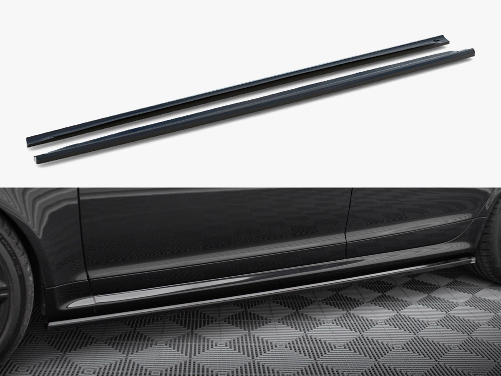 Maxton Design Side Skirts Diffusers V.2 Audi RS6 Avant C6, view 1