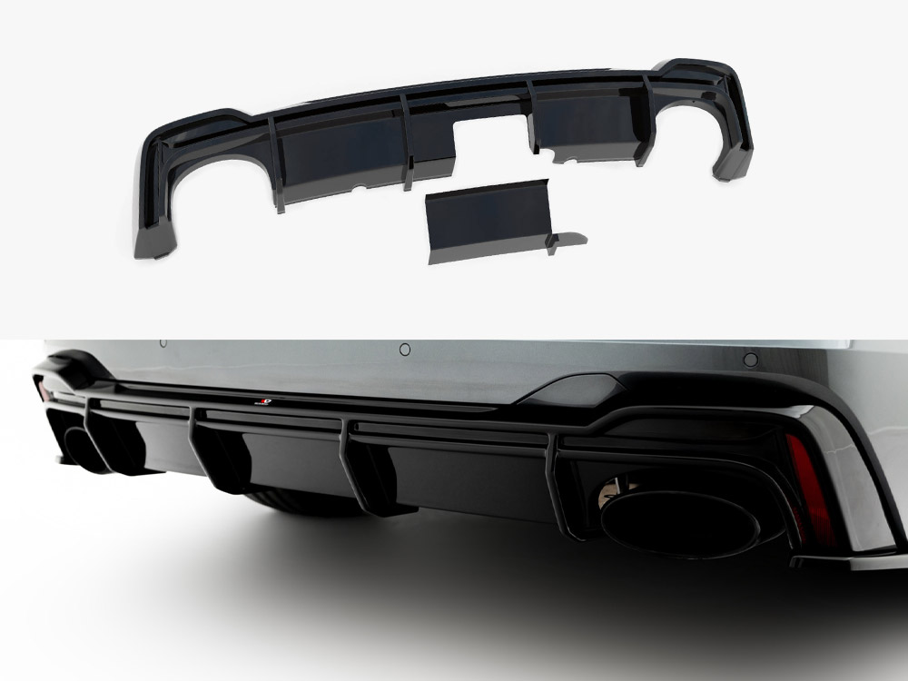 Maxton Design Rear Valance Audi RS6 C8 / C8 Facelift (Version with towbar), view 1