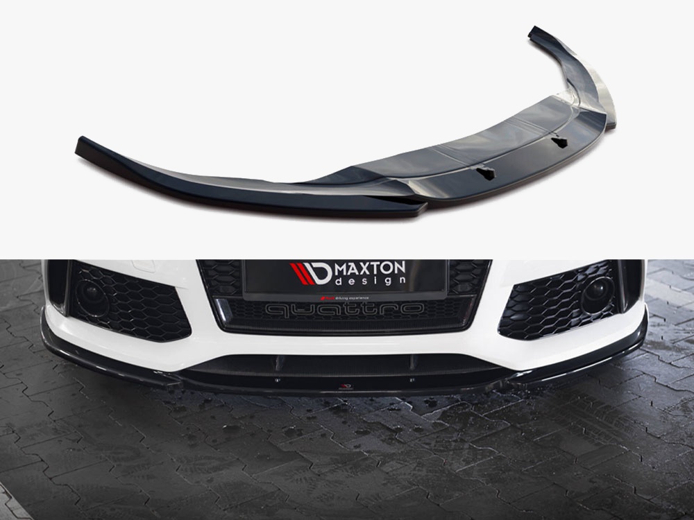 Maxton Design Front Splitter V.3 Audi RS7 C7, view 1