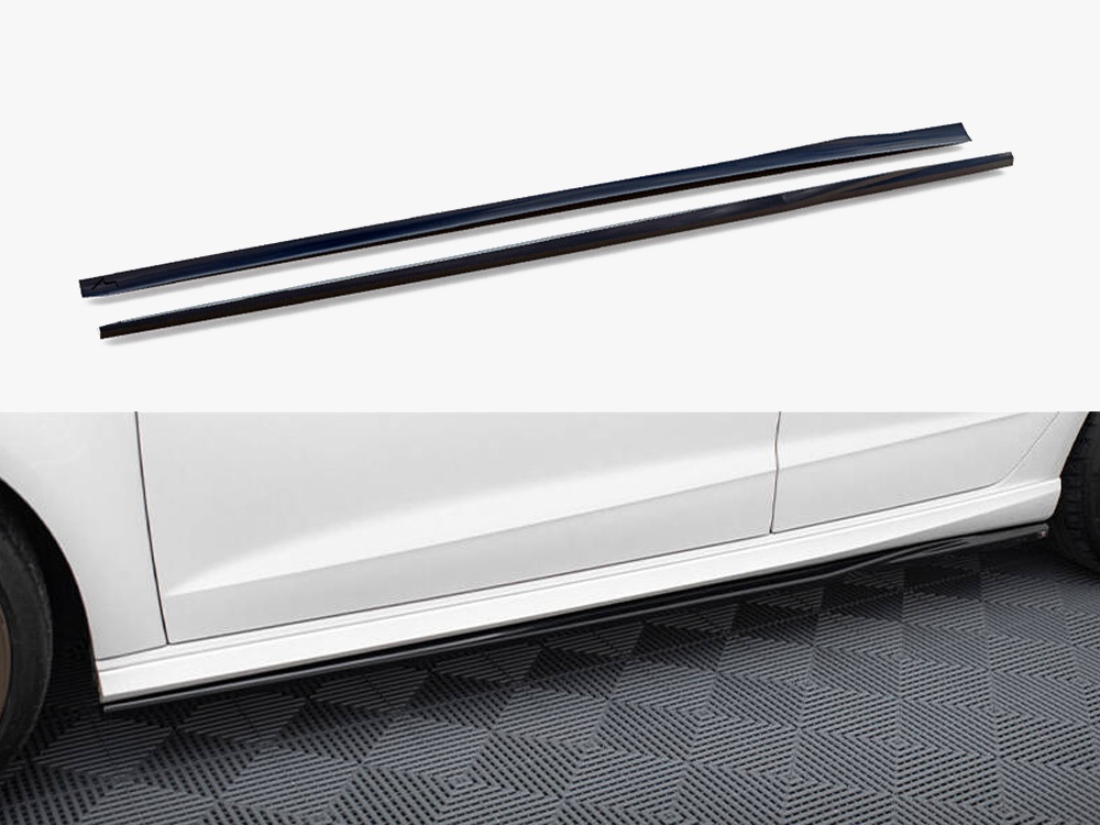 Maxton Design Side Skirt Diffusers V.3 Audi S3 / A3 S-Line Sportback 8V / 8V Facelift, view 1