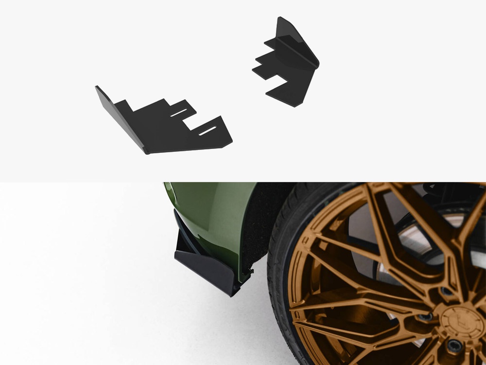 Maxton Design Rear Side Flaps Audi S3 Sportback 8Y Facelift, view 1