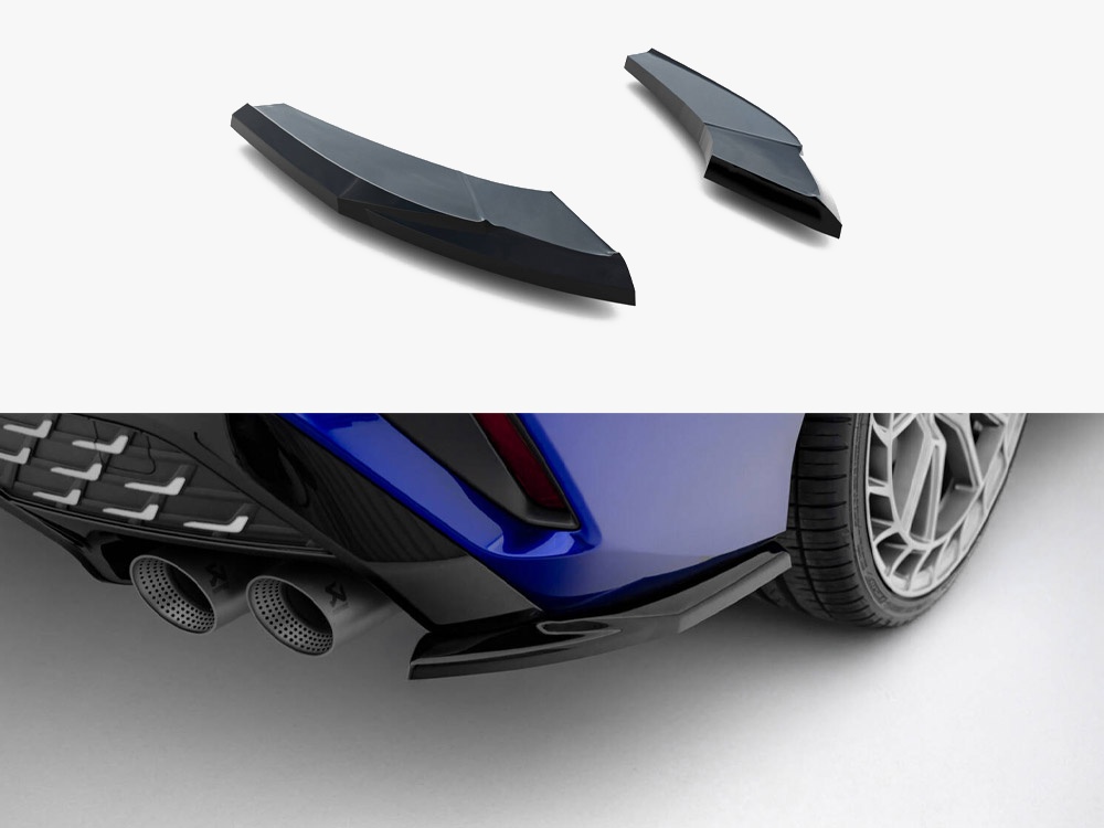 Maxton Design Rear Side Splitters V.1 Audi S3 Sedan 8Y Facelift, view 1