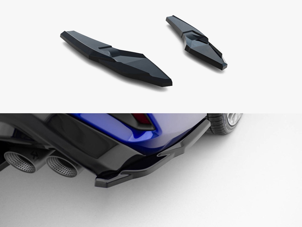 Maxton Design Rear Side Splitters V.3 Audi S3 Sedan 8Y Facelift, view 1