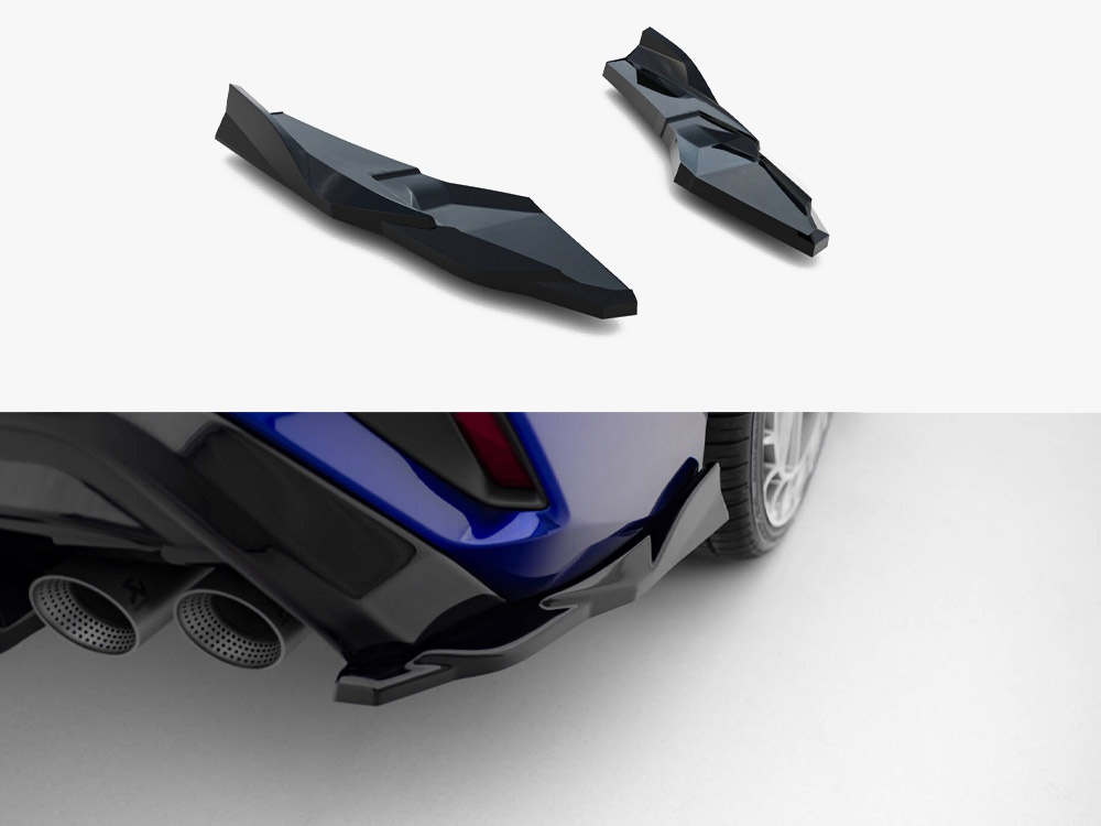Maxton Design Rear Side Splitters V.4 Audi S3 Sedan 8Y Facelift, view 1