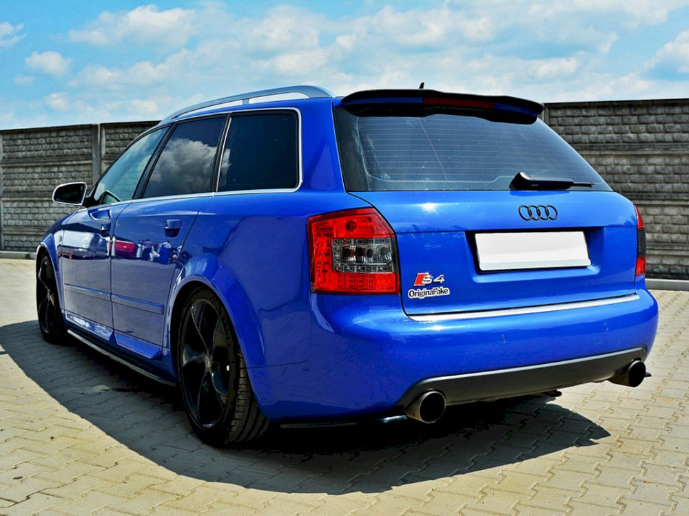 Maxton Design Rear Side Splitters Audi S4 B6 Avant - Textured, view 1