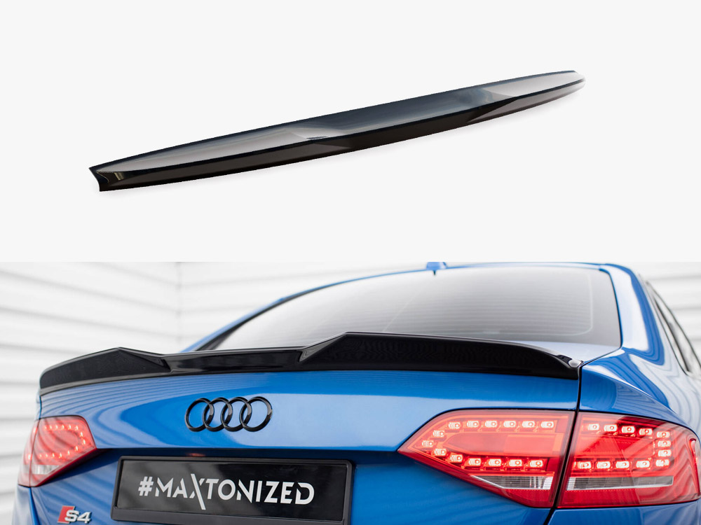 Maxton Design Spoiler CAP 3D Audi A4 Sedan B8, view 1