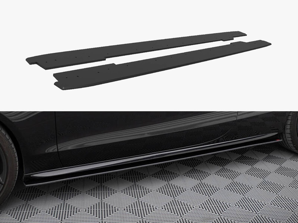 Maxton Design Street PRO Side Skirts Diffusers Audi A5 / A5 S-Line / S5 Coupe / Cabrio 8T / 8T Facelift, view 1