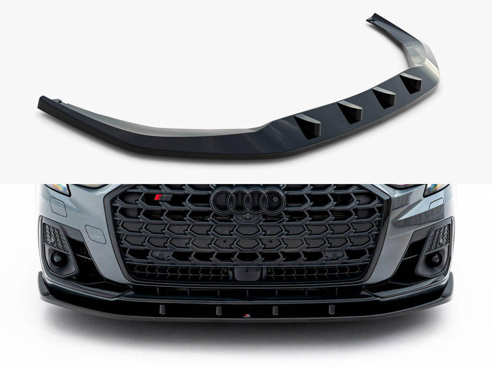 Maxton Design Front Splitter V.1 Audi S8 / A8 S-Line D5 Facelift, view 1