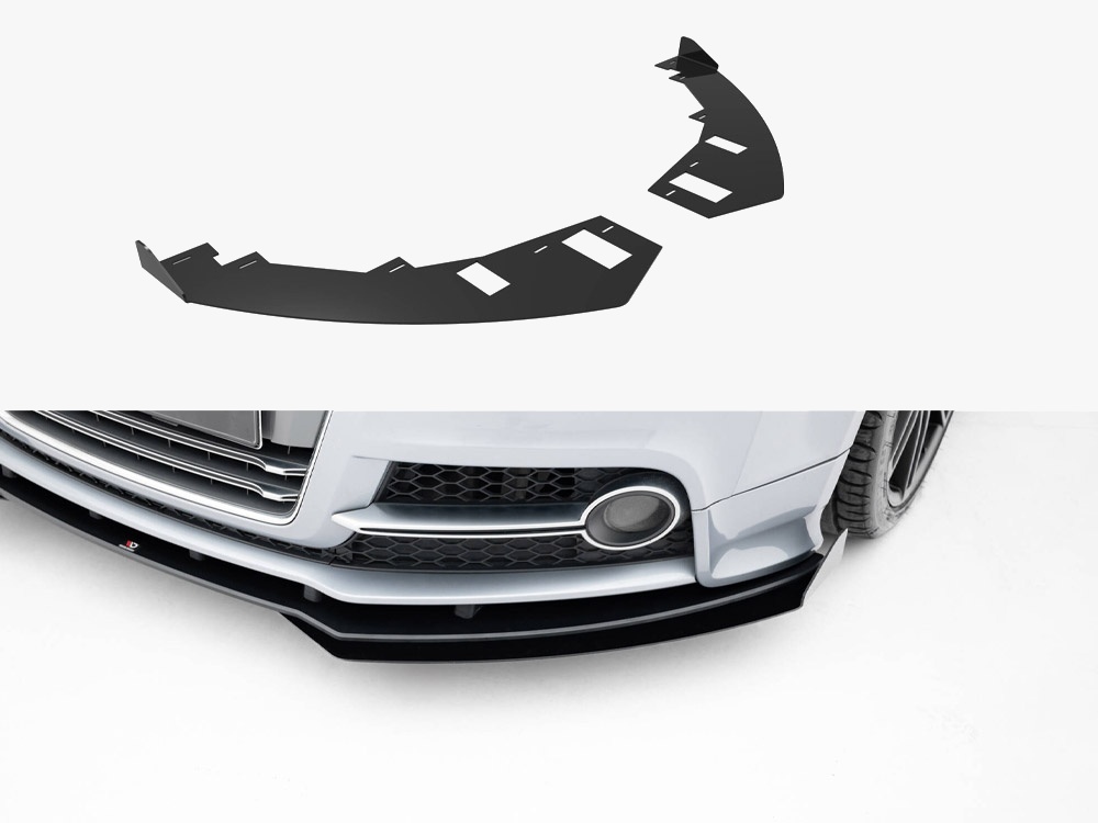 Maxton Design Front Flaps Audi TTS / TT S-Line (8J) Facelift, view 1